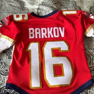 NHL Kids Red and Gold Hockey Jersey